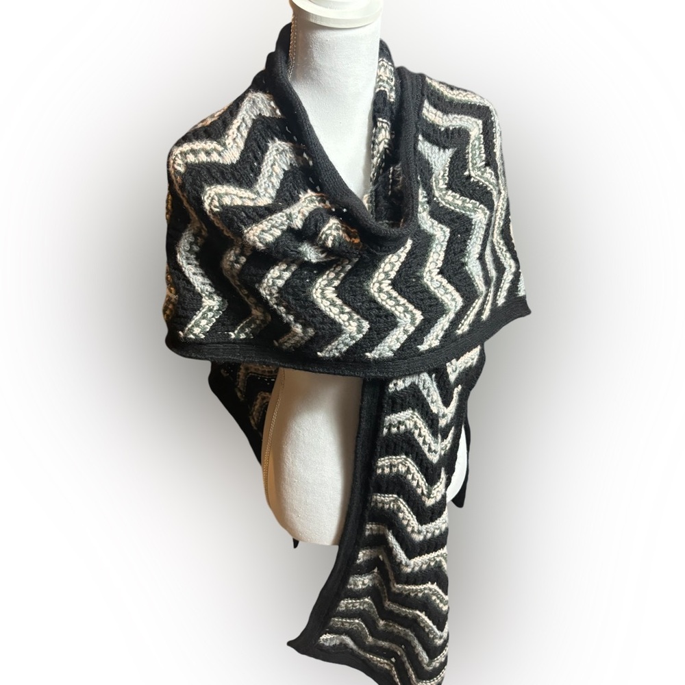 Missoni Collection Crochet Knit Wrap/Shawl